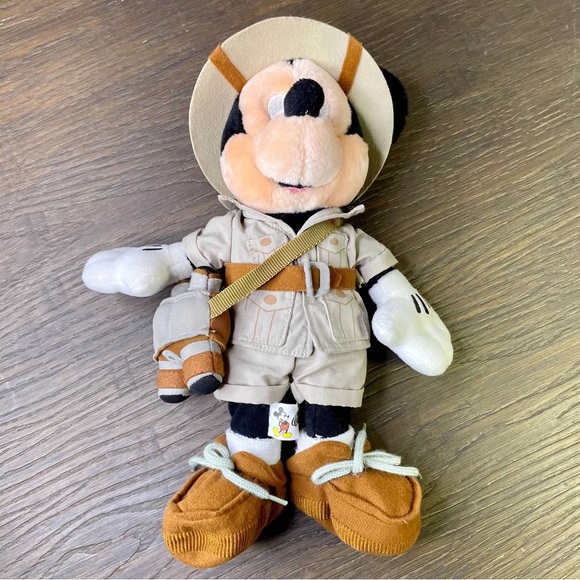 WDW Mickey Mouse Safari 12" Plush Binoculars - Picture 2 of 9